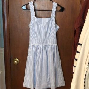 COPY - Jcrew seersucker apron dress